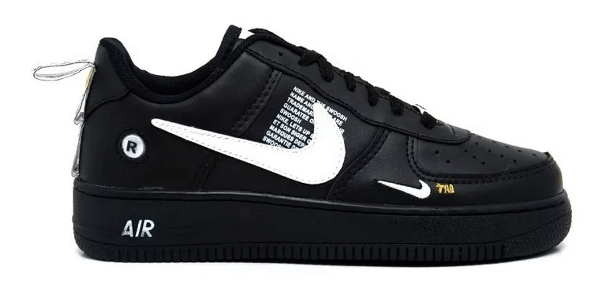 nike air force preto feminino