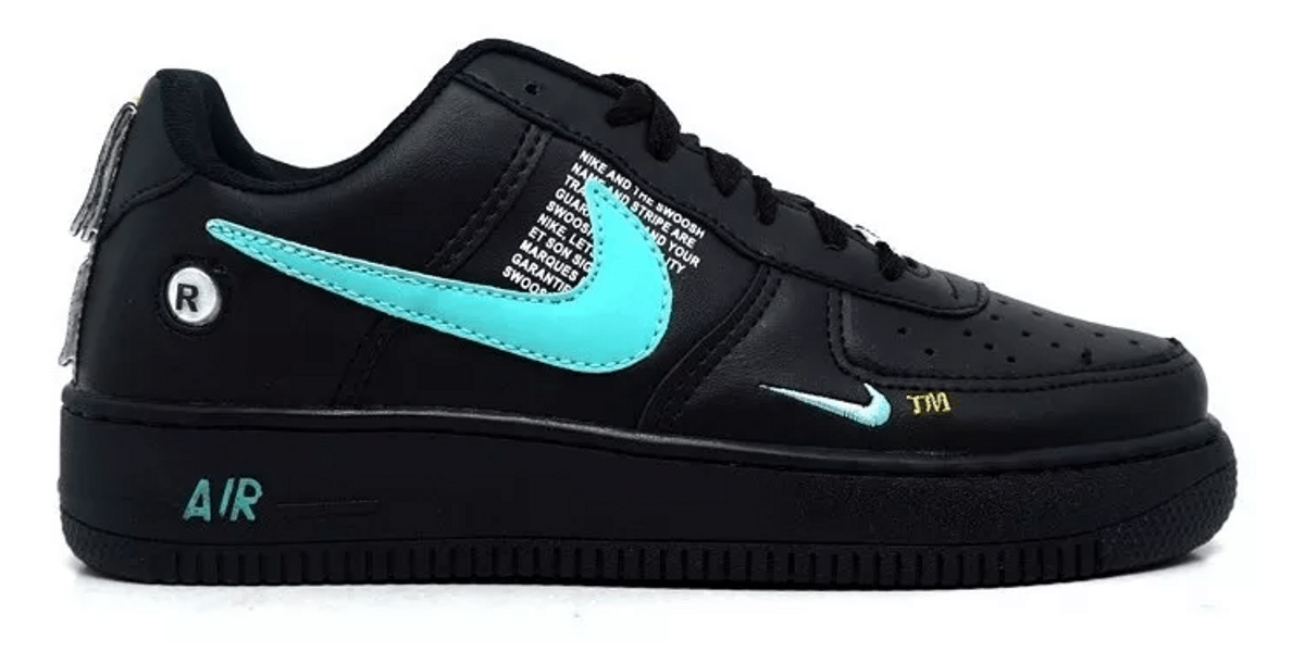 nike air force lv8 preto