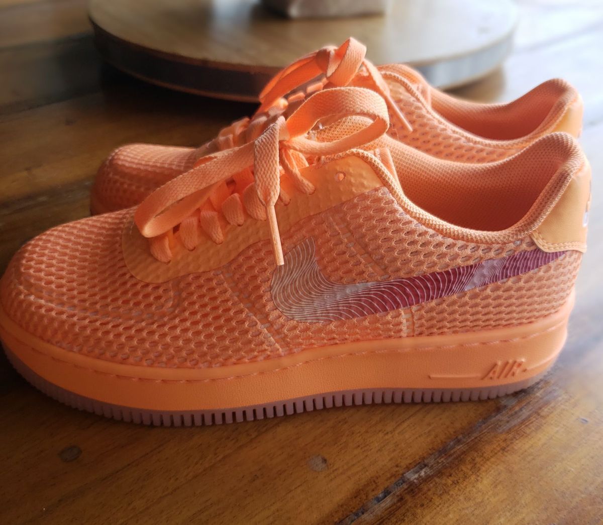 tenis nike air force laranja