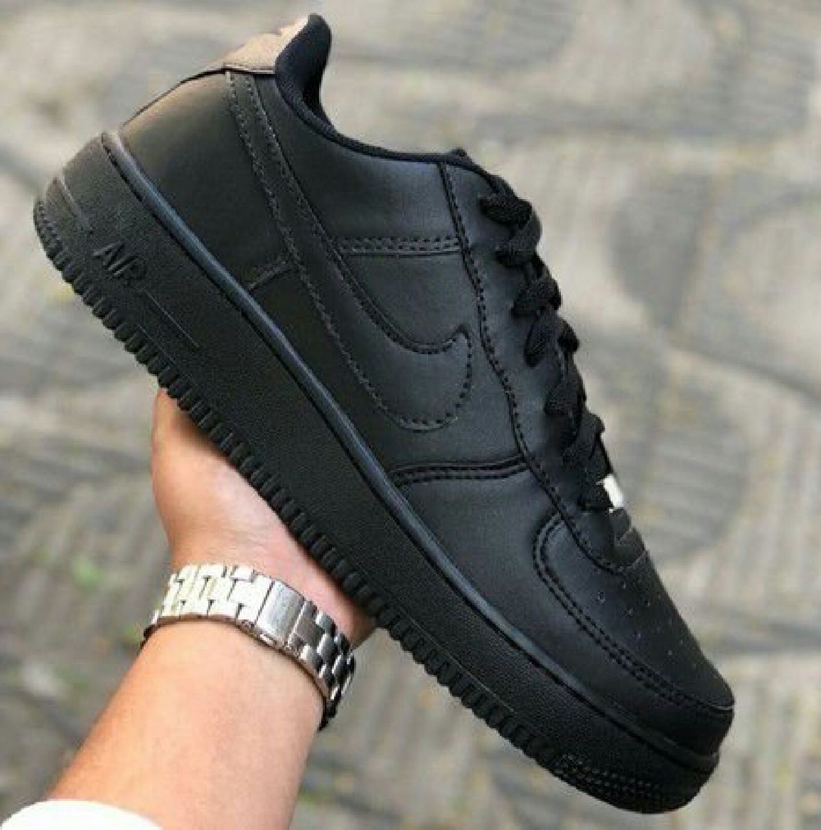 nike air force todo preto