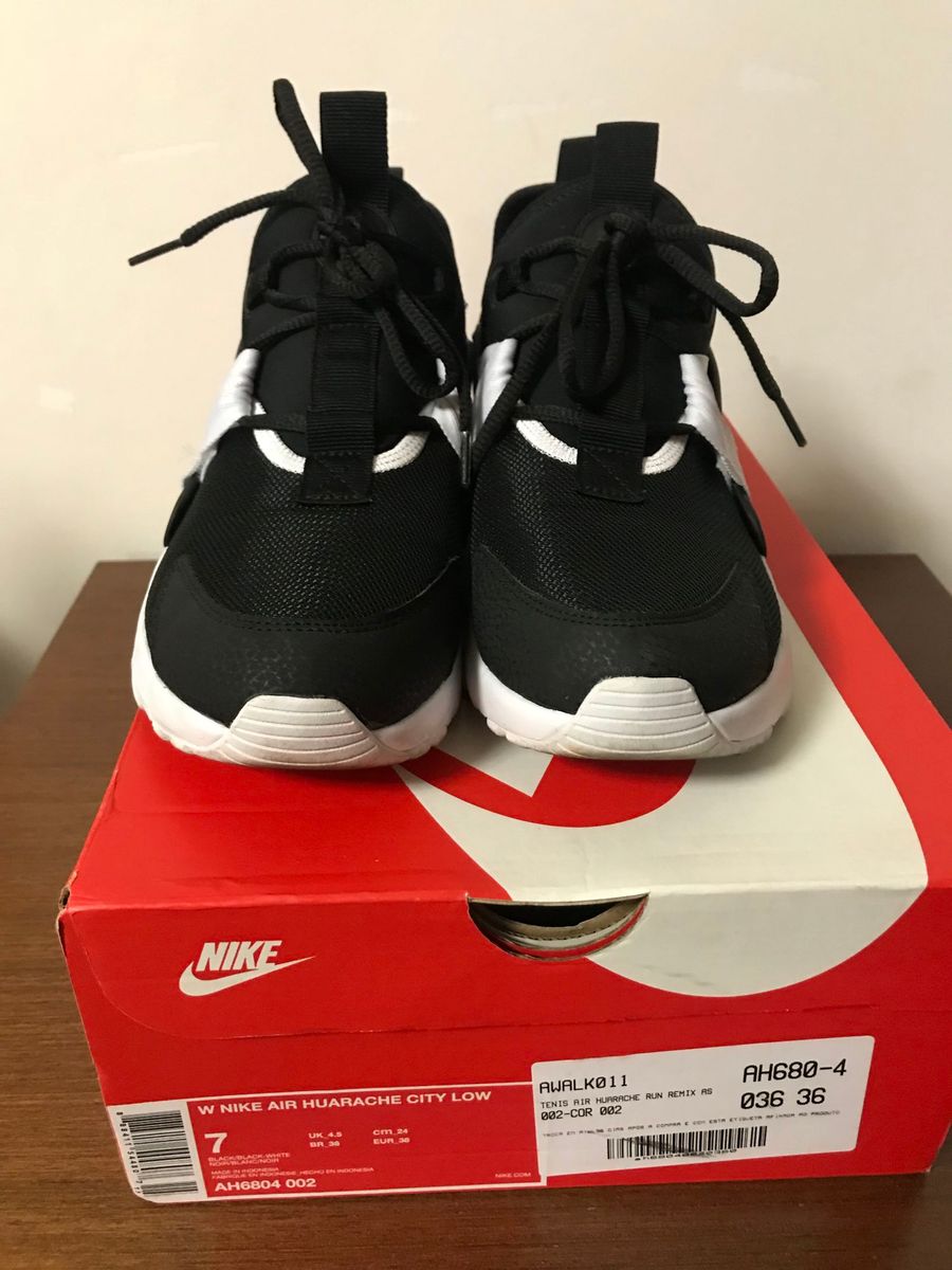 Nike Air Huarache Run Tenis Feminino Nike Usado Enjoei