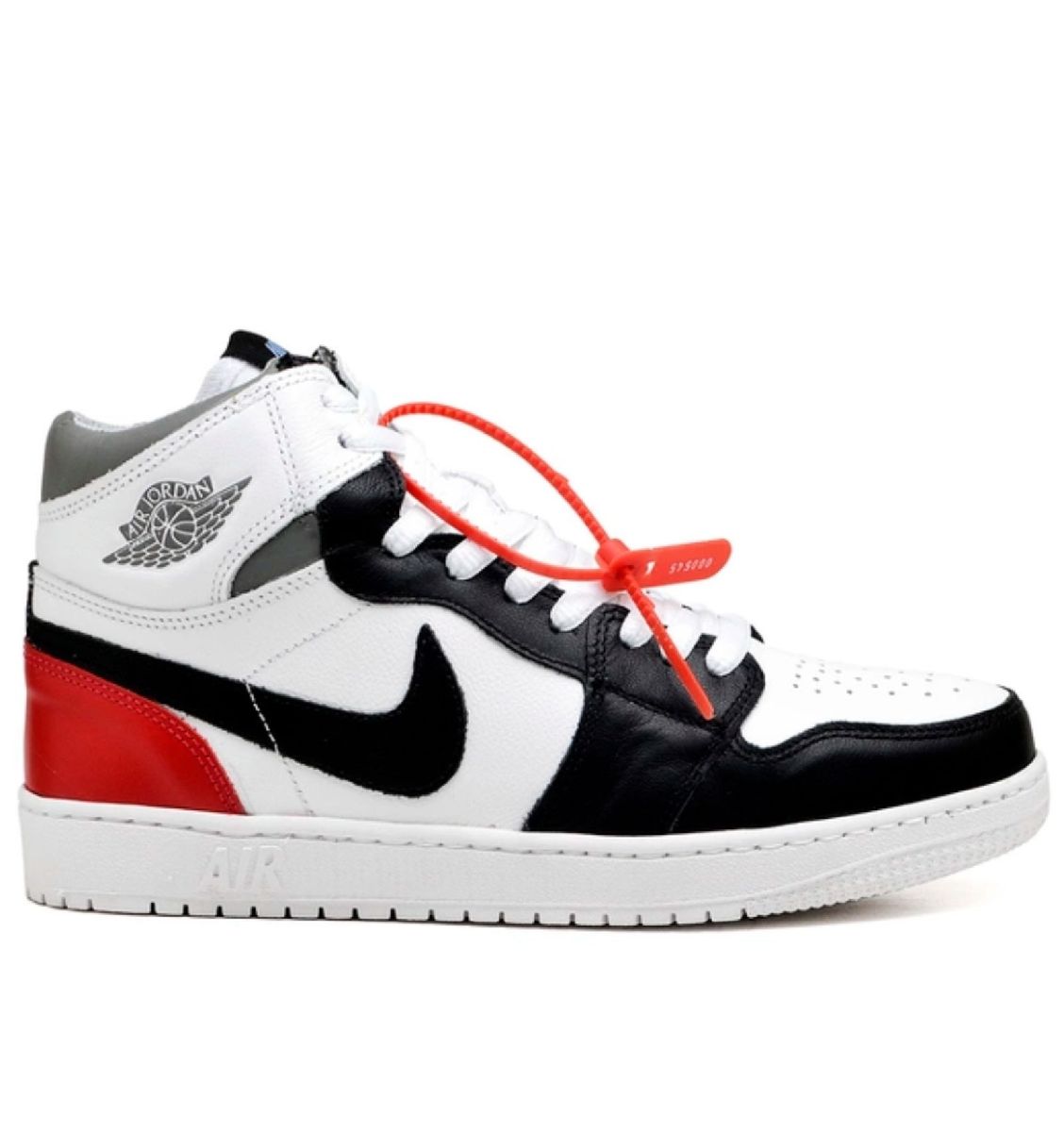 jordan 1 branco e vermelho