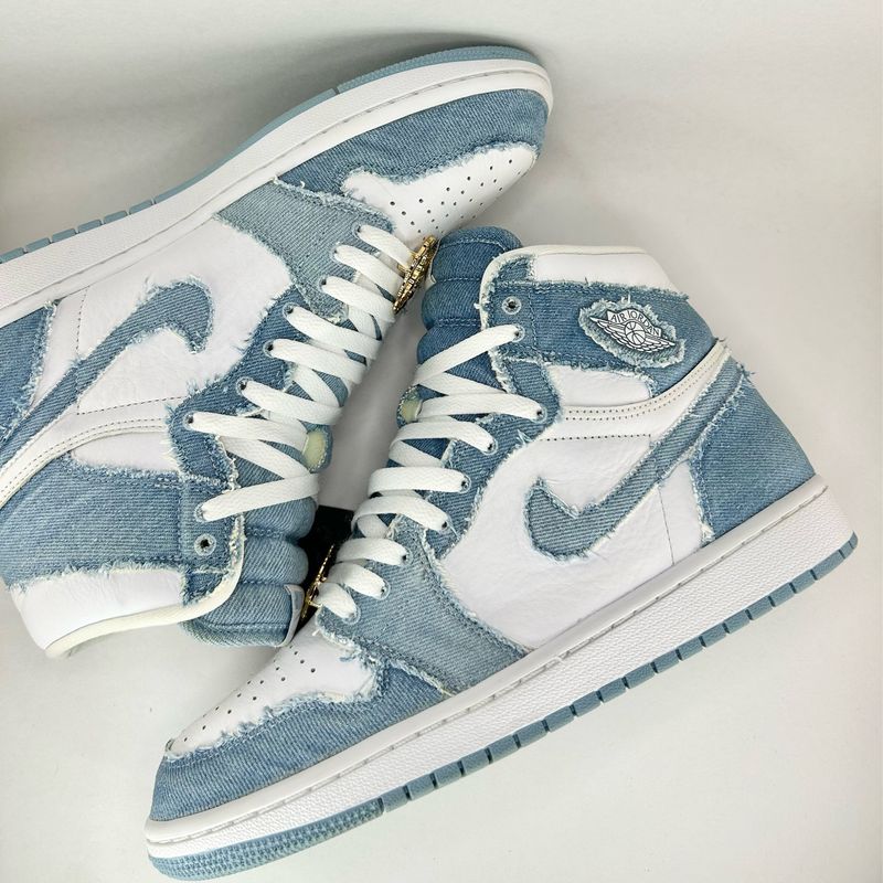 Nike Air Jordan 1 High Denim Original | Nike Usado 108903416 | enjoei