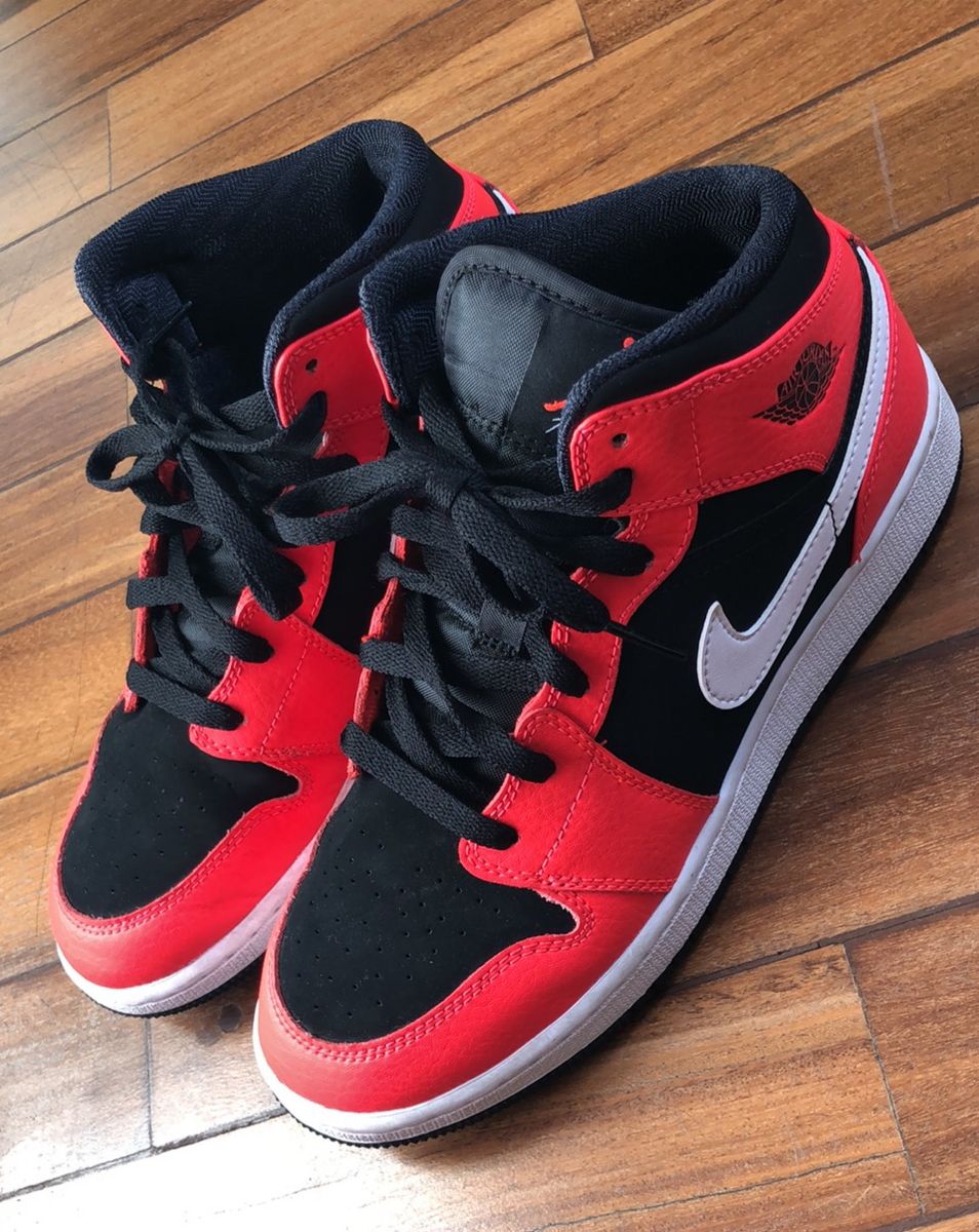 tênis nike air jordan 1 mid masculino