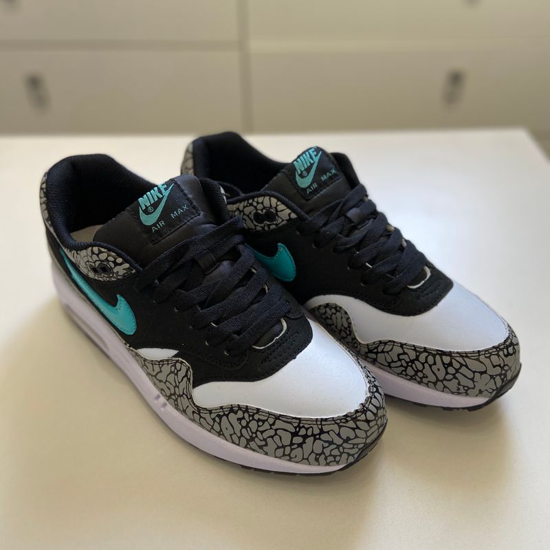 Nike Air Max 1 Atmos Elephant Print T nis Masculino Nike Nunca Usado 42917340 enjoei