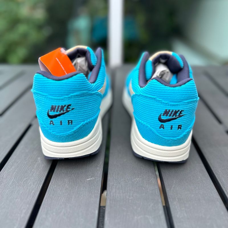 Nike air max store 1 blue orange