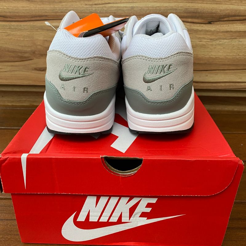 Nike air max store 1 grey green