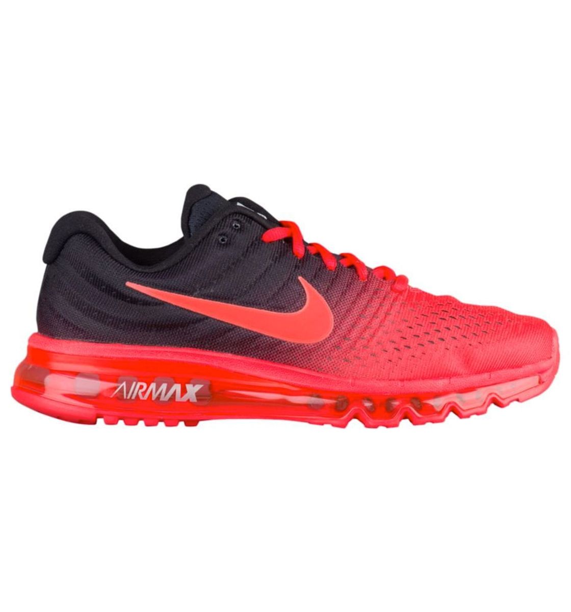 tenis nike air max vermelho e preto