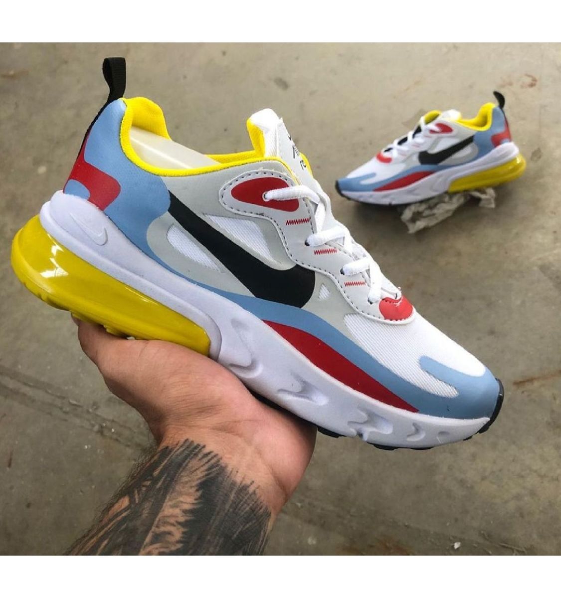 nike air max 270 amarelo