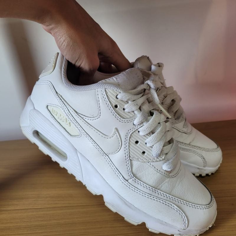 Tenis nike air max 90 best sale feminino branco