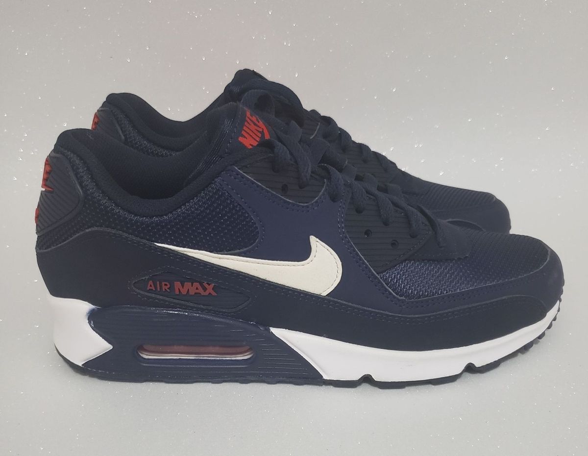 tênis nike air max 90 essential masculino azul