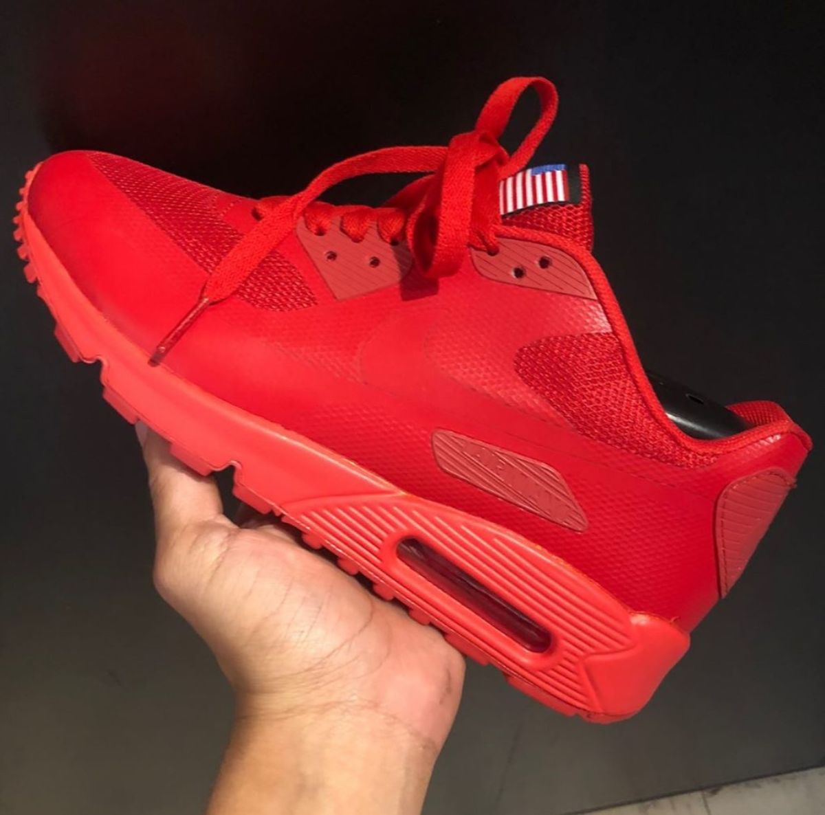 Air max 90 independence day outlet vermelho