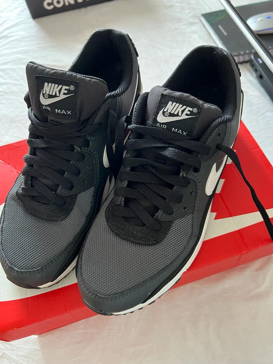 Air max best sale 90 masculino cinza