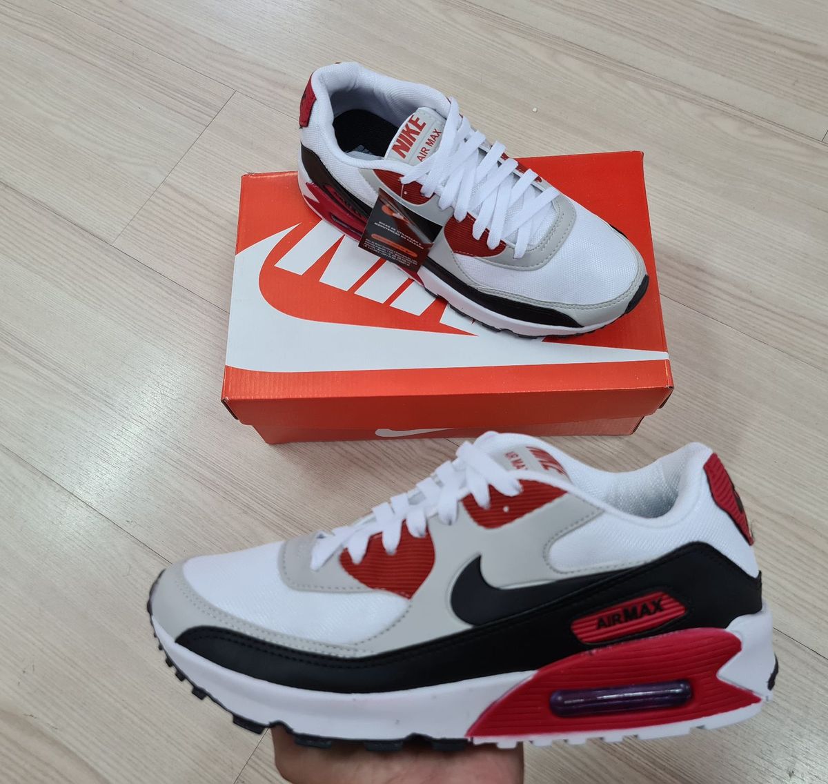 Nike air max store 90 masculino vermelho