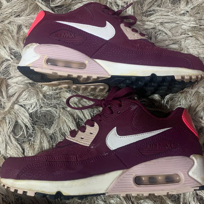 Air max 90 2025 rosa e roxo