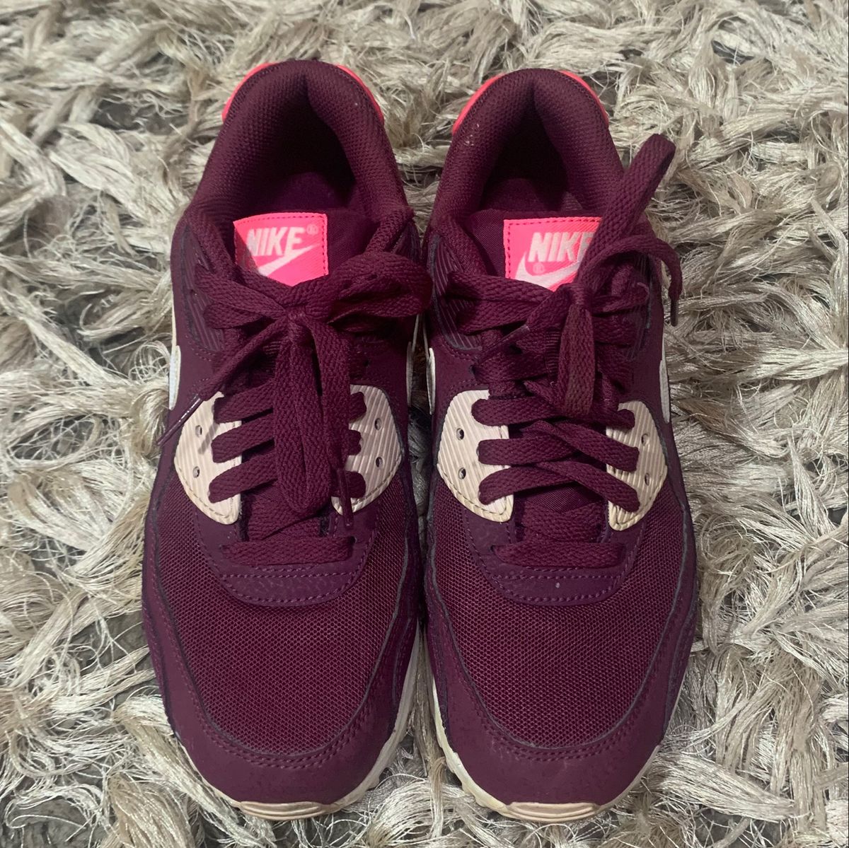 Nike Air Max 90 Roxo e Rosa Tenis Feminino Nike Usado 85824256 enjoei