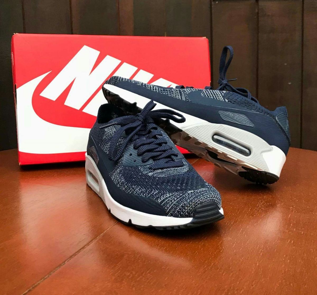 tênis nike air max 90 ultra 2.0 leather masculino