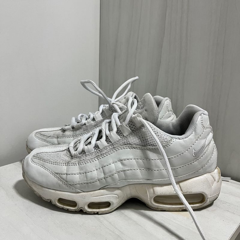 Nike Air Max 95 Branco Tênis Feminino Nike Usado 91171926 enjoei