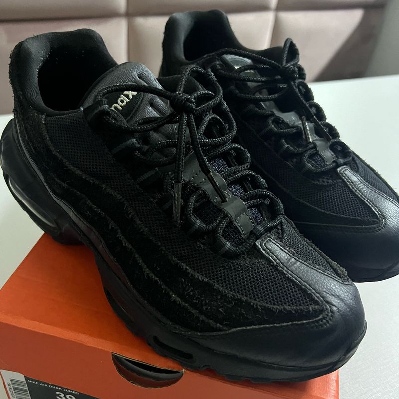 靴 NIKE AIR MAX 95 ESSENTIAL Triple Black Preços baixos em Nike Air Max 95 Essential Triple Black | eBay
