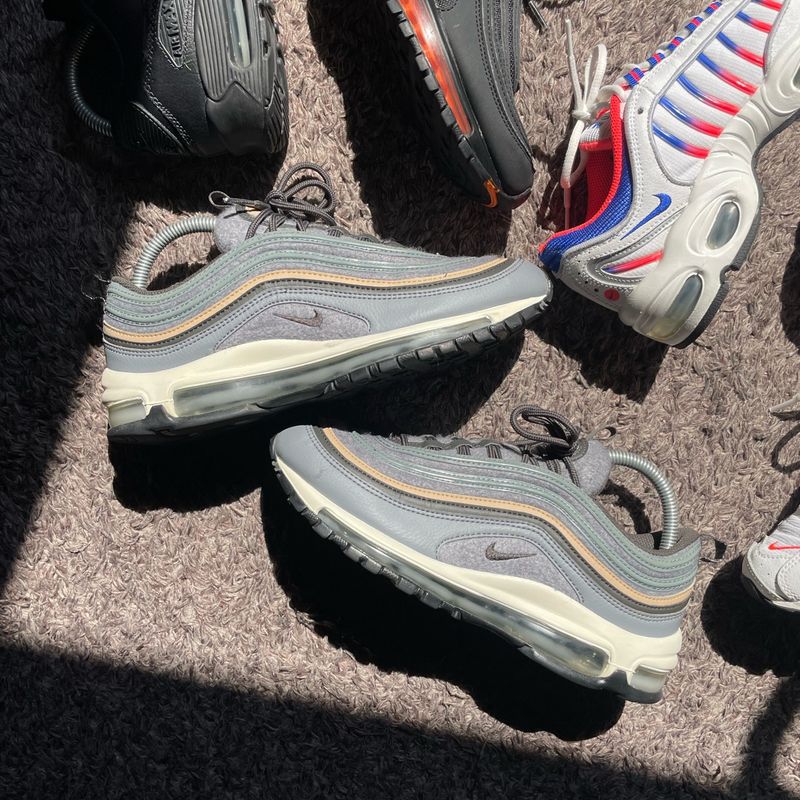 Nike Air Max 97 Premium Cool Grey Mushroom Nike Usado 109119307 enjoei