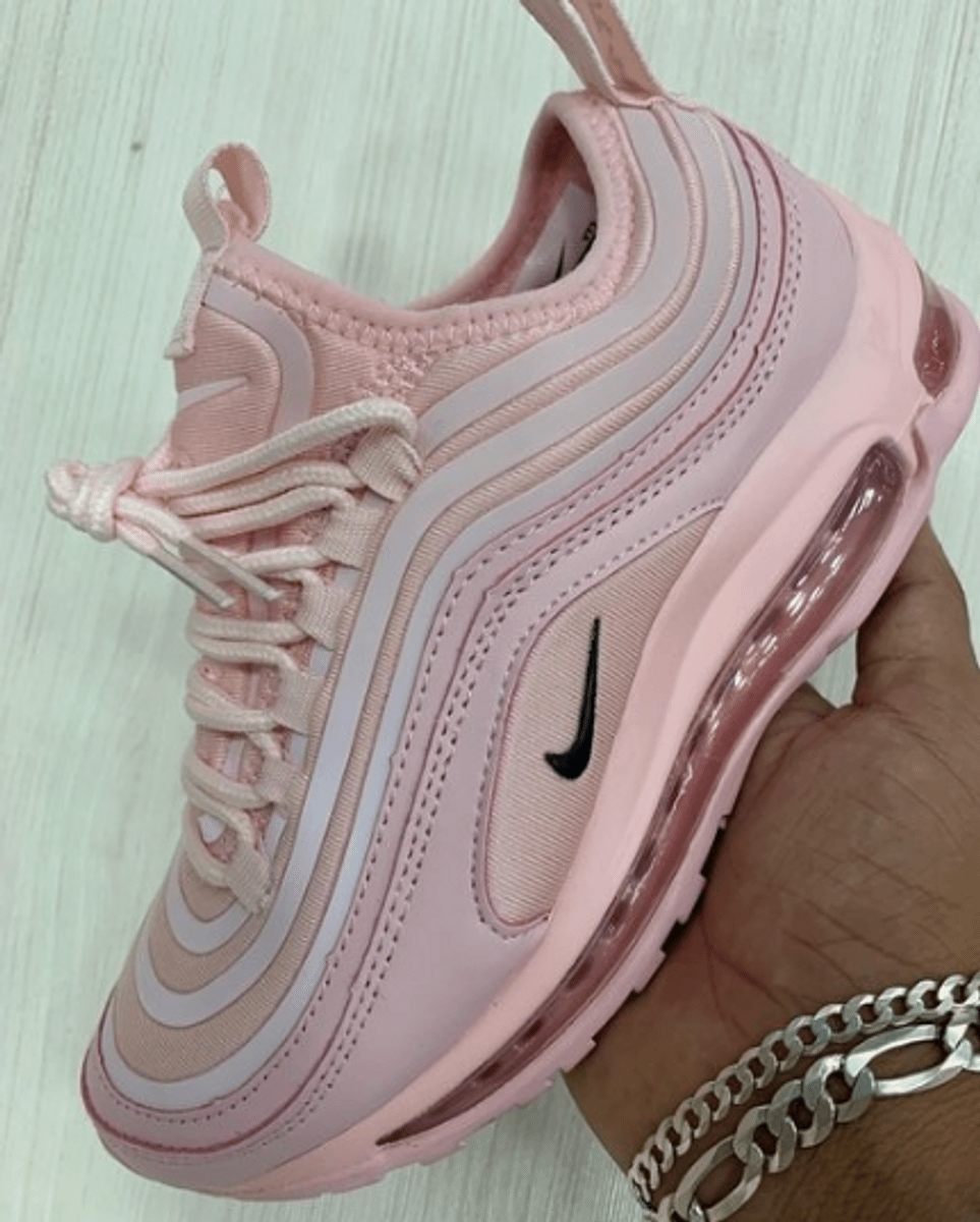 tênis nike air max 97 rosa feminino