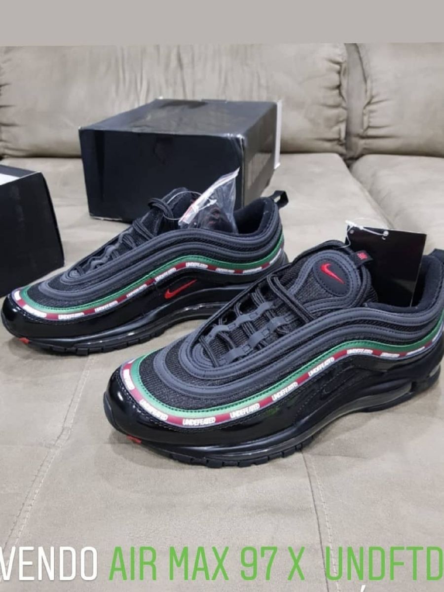 air max 97 undefeated preto