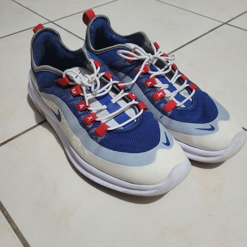 Air max axis white gym blue best sale