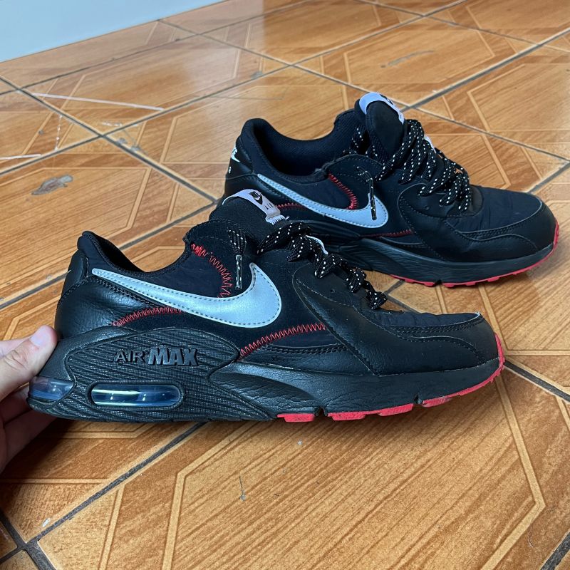 Tênis Nike Air Max Excee Masculino Branco, Preto e Vermelho