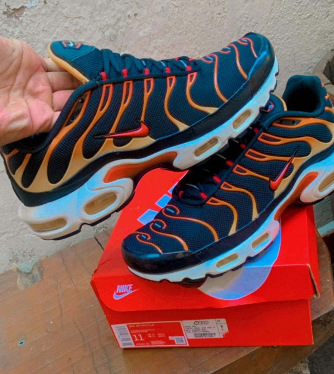 Nike Air Max Plus Original Tênis Masculino Nike Usado 74423095 Enjoei