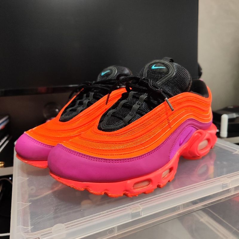 Nike Air Max Racer Pink T nis Masculino Nike Usado 94921875 enjoei