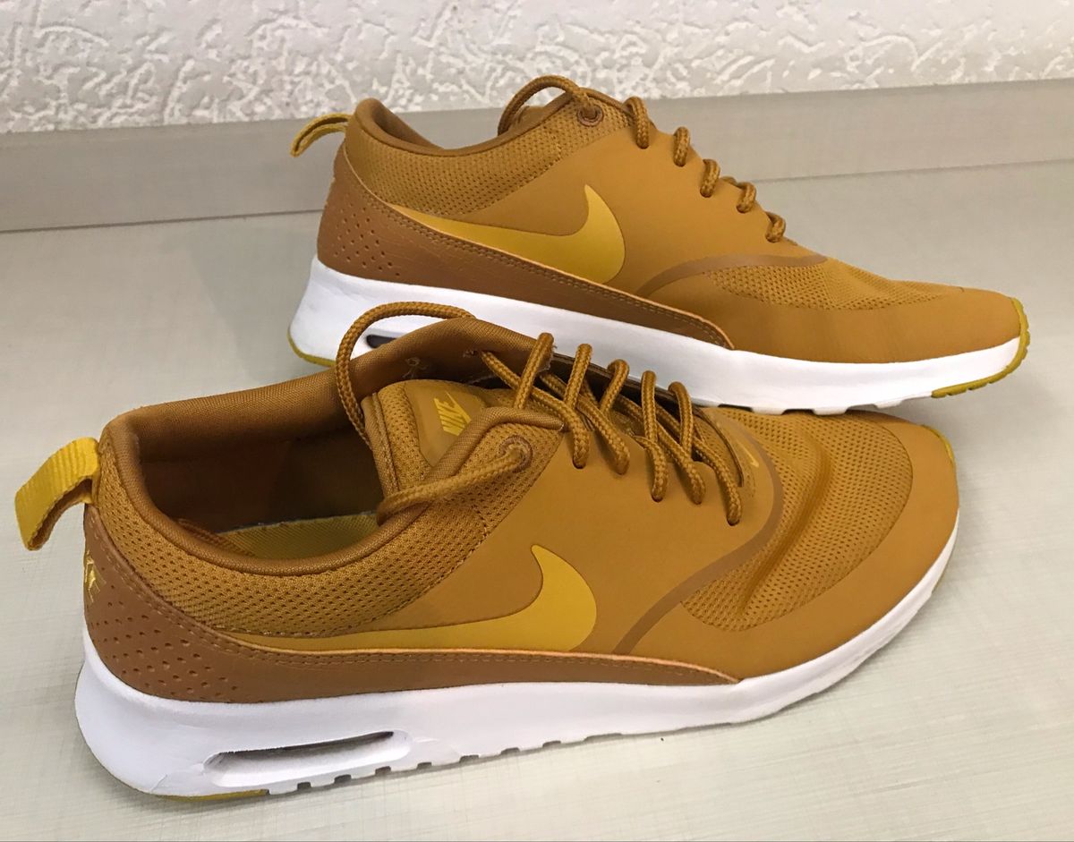 tenis nike air max caramelo