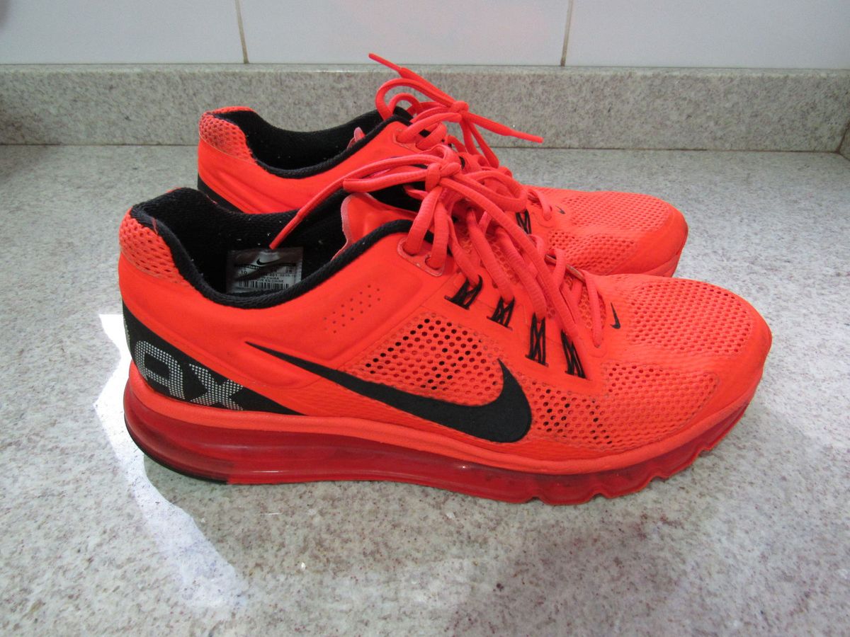 tenis da nike laranja fluorescente