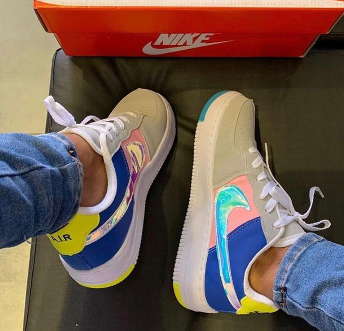 nike feminino plataforma