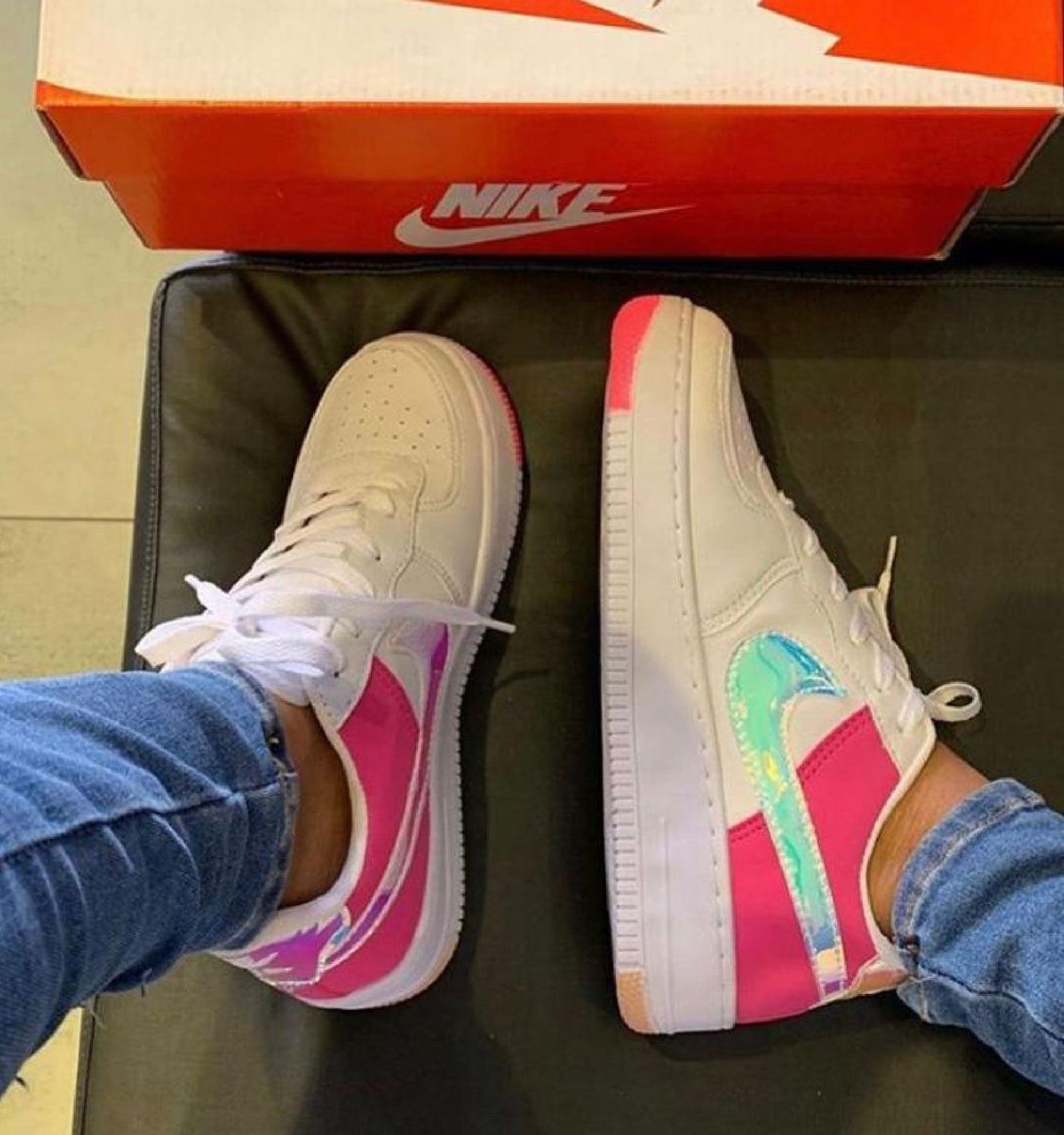 nike plataforma feminino