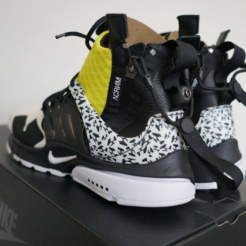 Nike Air Presto Mid X Acronym Dynamic Yellow 41 Nike Nunca Usado