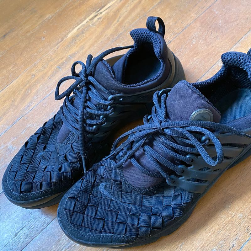 Nike presto store woven black