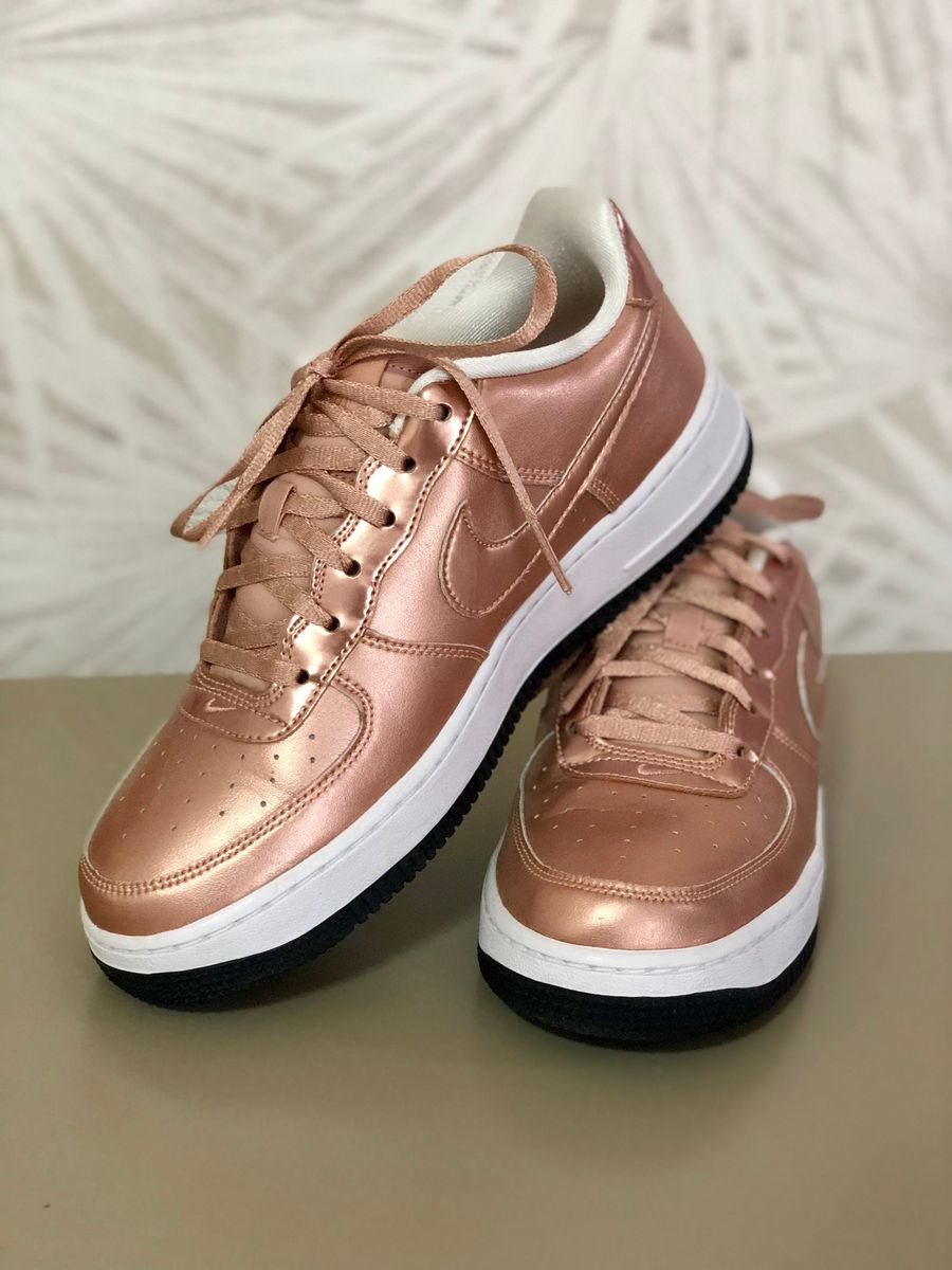 tenis rose gold feminino