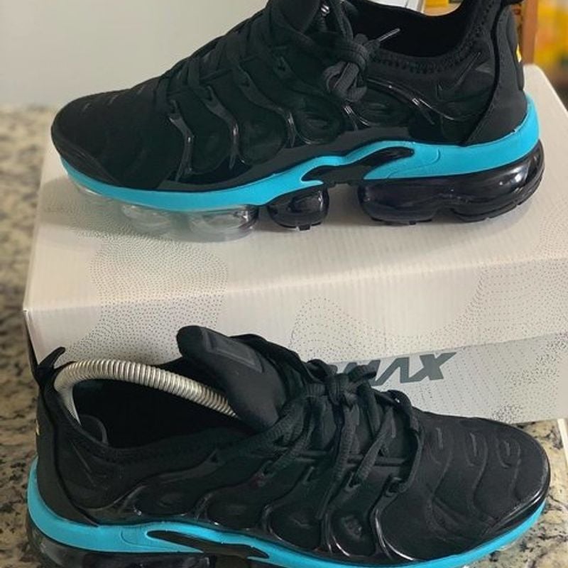 Tenis vapormax plus sales azul