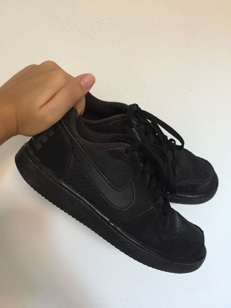 tenis nike all black