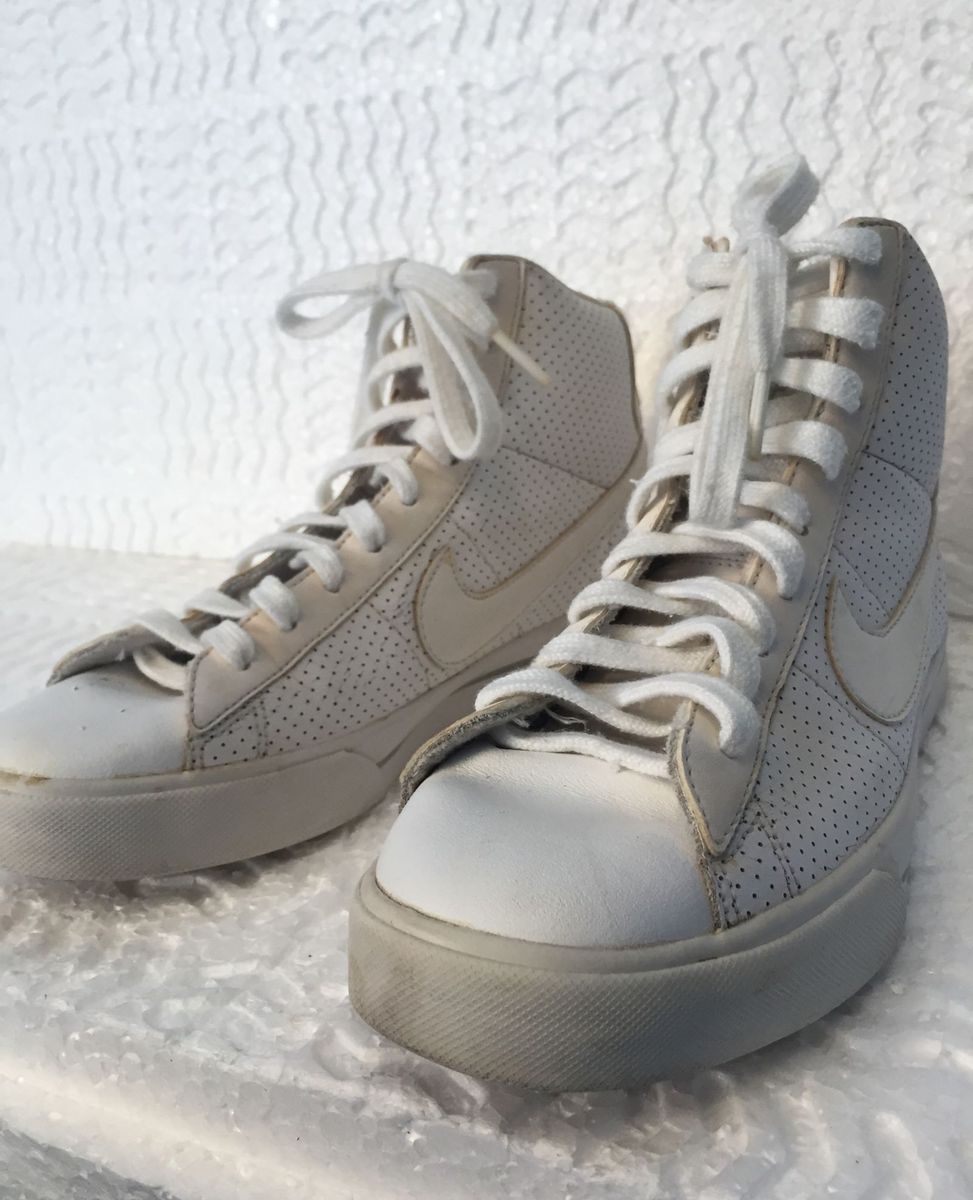 tenis anos 80 cano alto