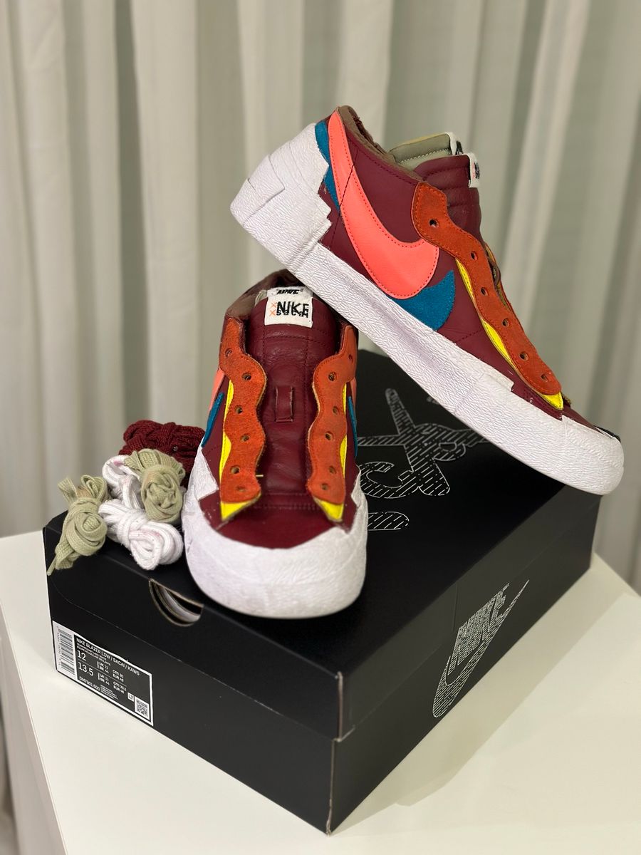 Nike Blazer Low / Sacai / Kaws Red | Nike Usado 114896488