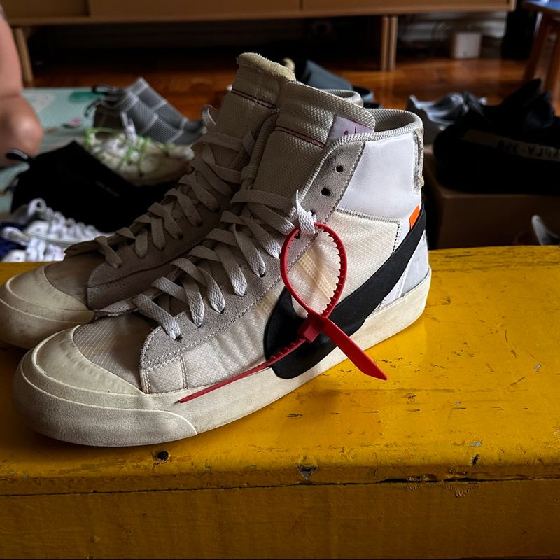 Nike off white cheap the ten blazer mid