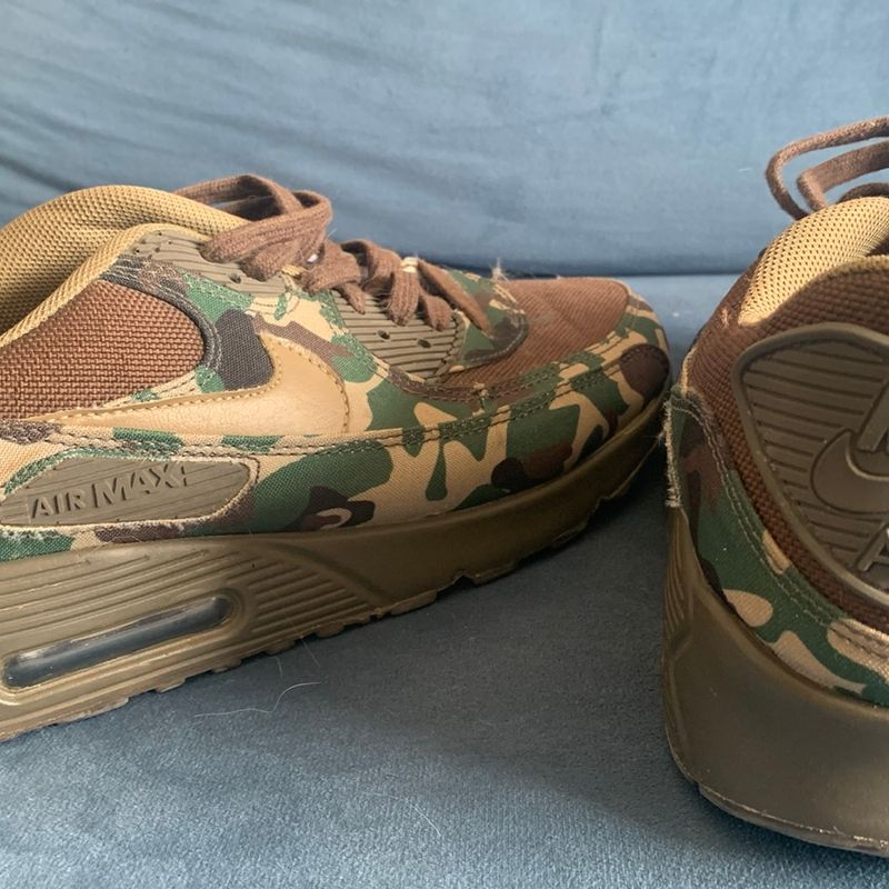 Sapato da best sale nike camuflado