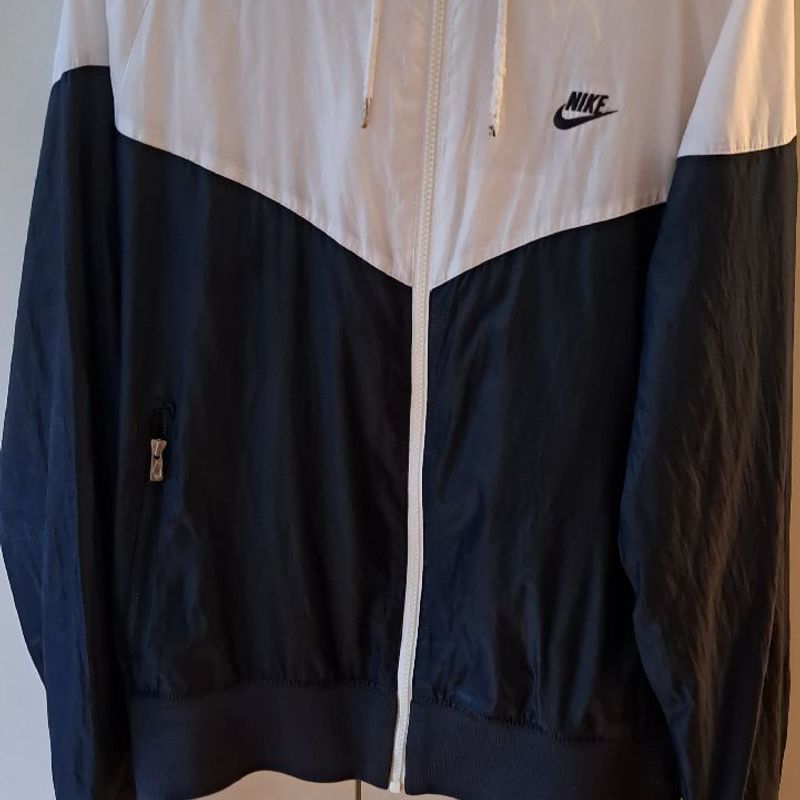 Corta vento nike azul hot sale marinho