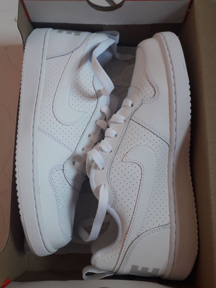 tênis nike court borough low branco