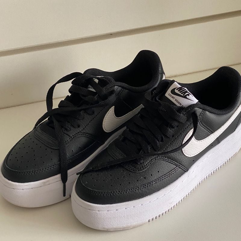 Court Vision Tenis Nike Feminino Preto Nike Court Vision