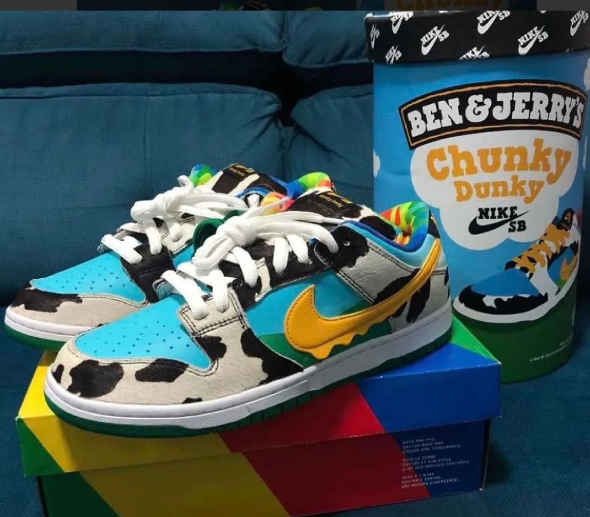 ben and jerry's nike high tops