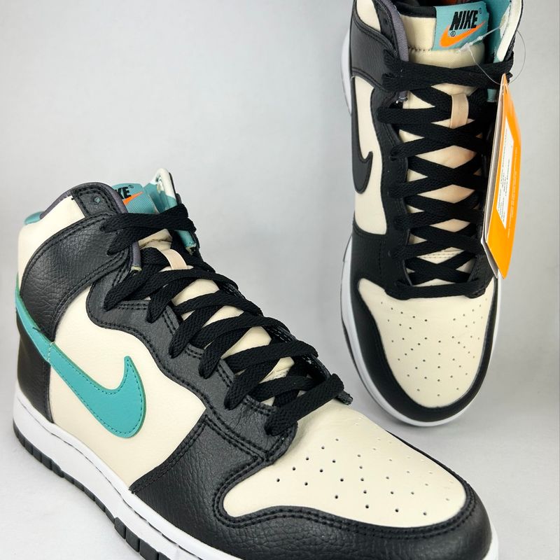 Nike Dunk High Retro Emb Pearl White And Washed Teal | Tênis Masculino Nike  Nunca Usado 104560850 | enjoei