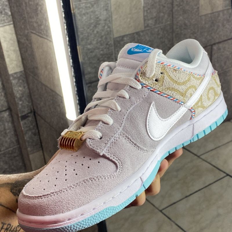 Nike Dunk Low Barber Shop Grey | Tênis Masculino Nike Nunca Usado