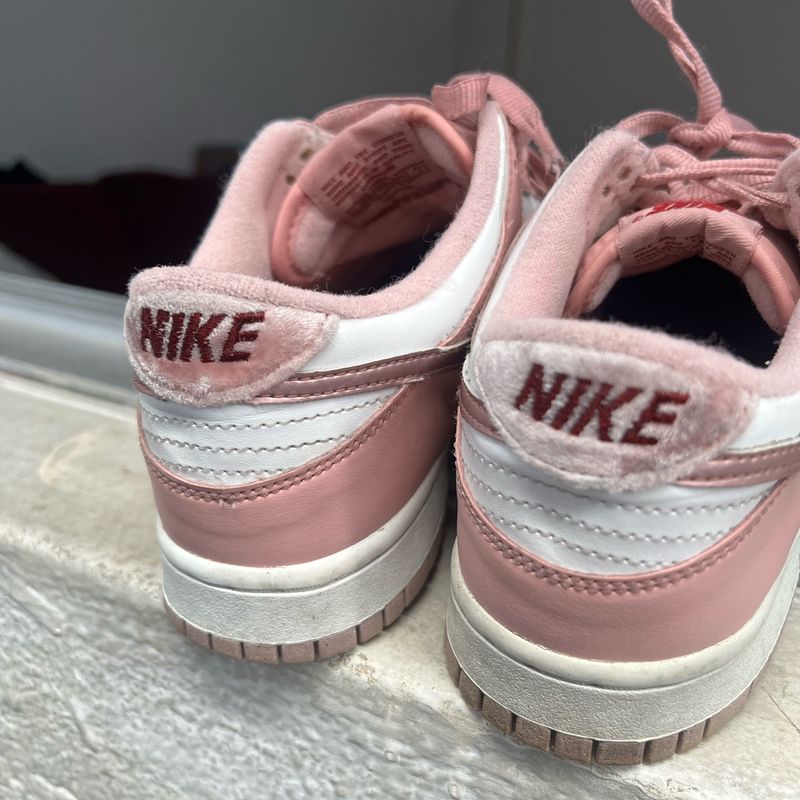 Nike Dunk Low Gs Pink Velvet | Nike Usado 107278131 | enjoei